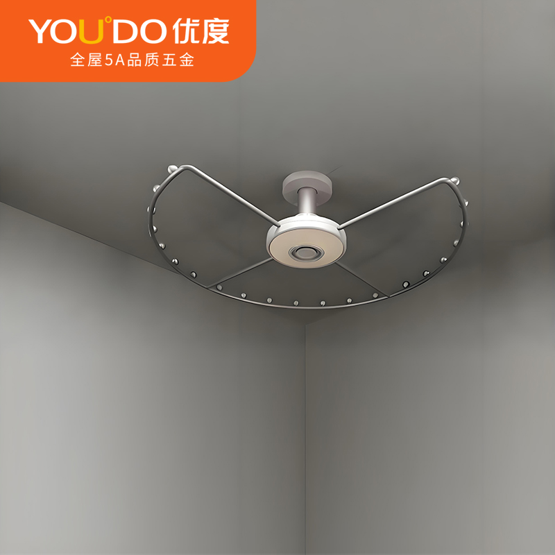 衣柜转角旋转衣架YJ-01